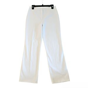 Chico's Cotton Blend Straight Leg White Denim Jeans Size 0 Short